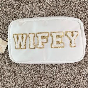 Bridal “WIFEY” Cosmetic/Accessory Bag